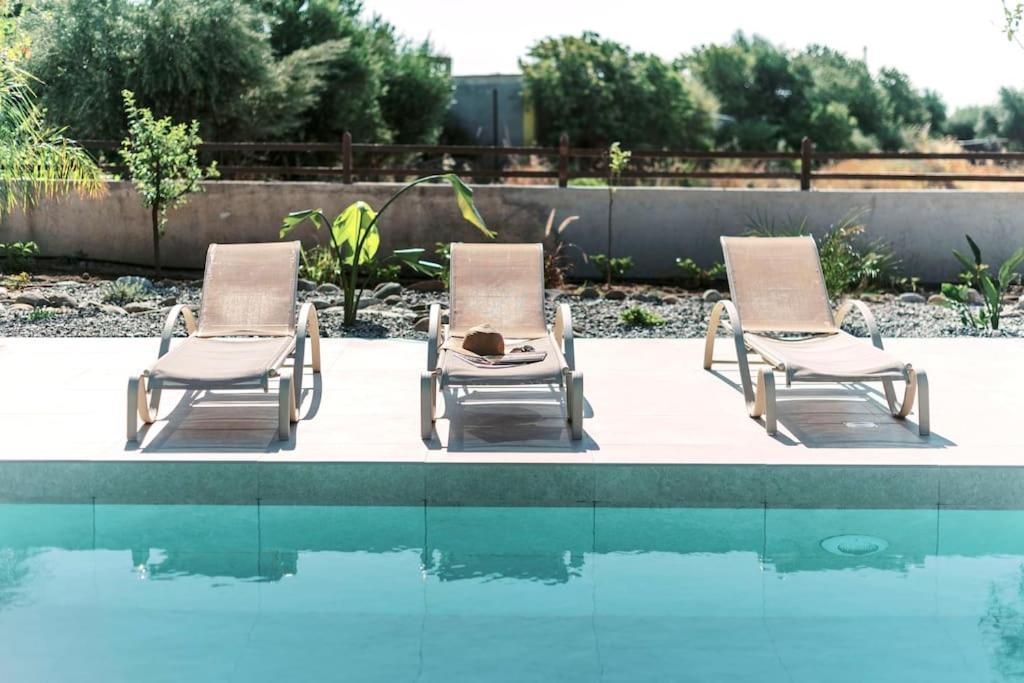 Villa Maribia With Private Pool Gennadi Exterior photo